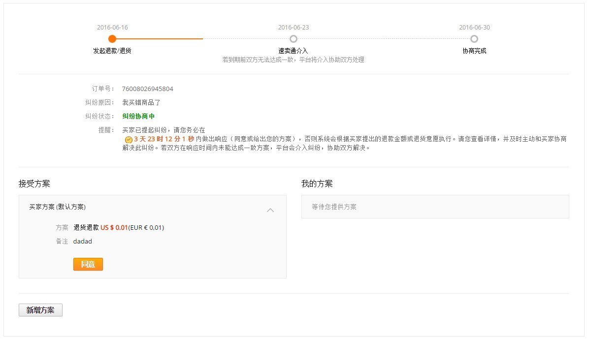 速賣通糾紛提交和協(xié)商的流程是什么