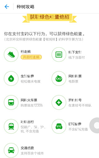 螞蟻森林怎么做能量