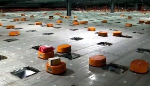 申通快遞快遞分揀機(jī)器人