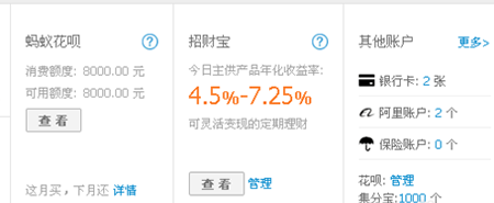 螞蟻花唄怎么開通