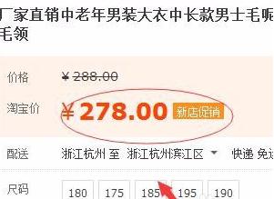 淘寶促銷標(biāo)簽