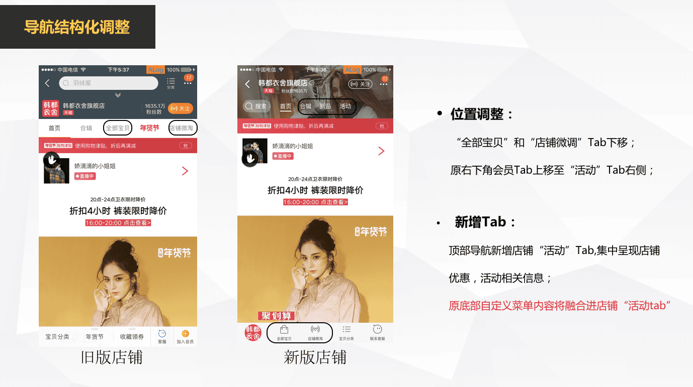 淘寶店鋪自定義菜單